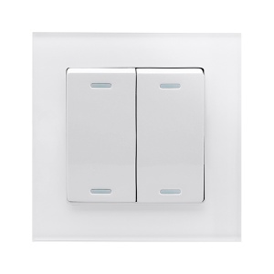 Retrotouch EnOcean Smart Switch - White Glass